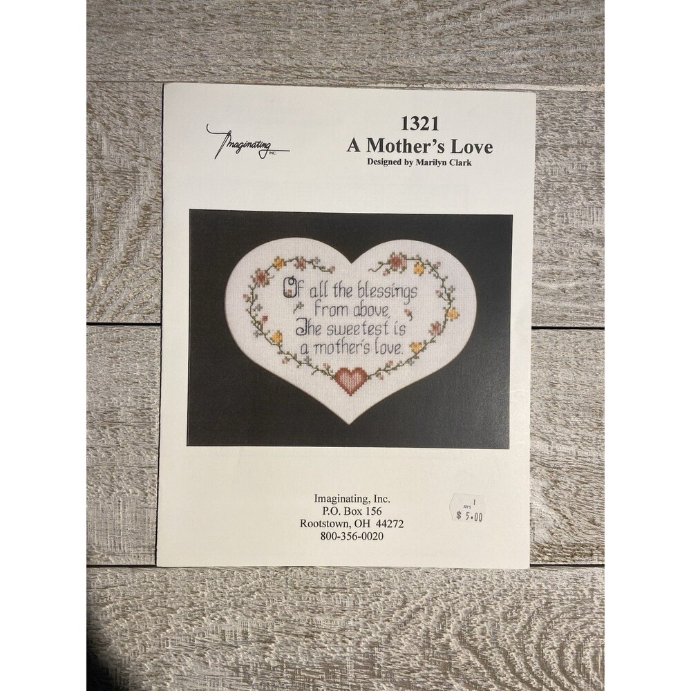 Cross Stitch Chart - Imaginating Inc - A Mother's Love
